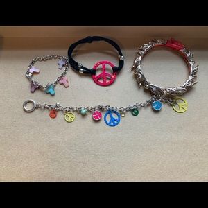 Peace & faith themed bracelets